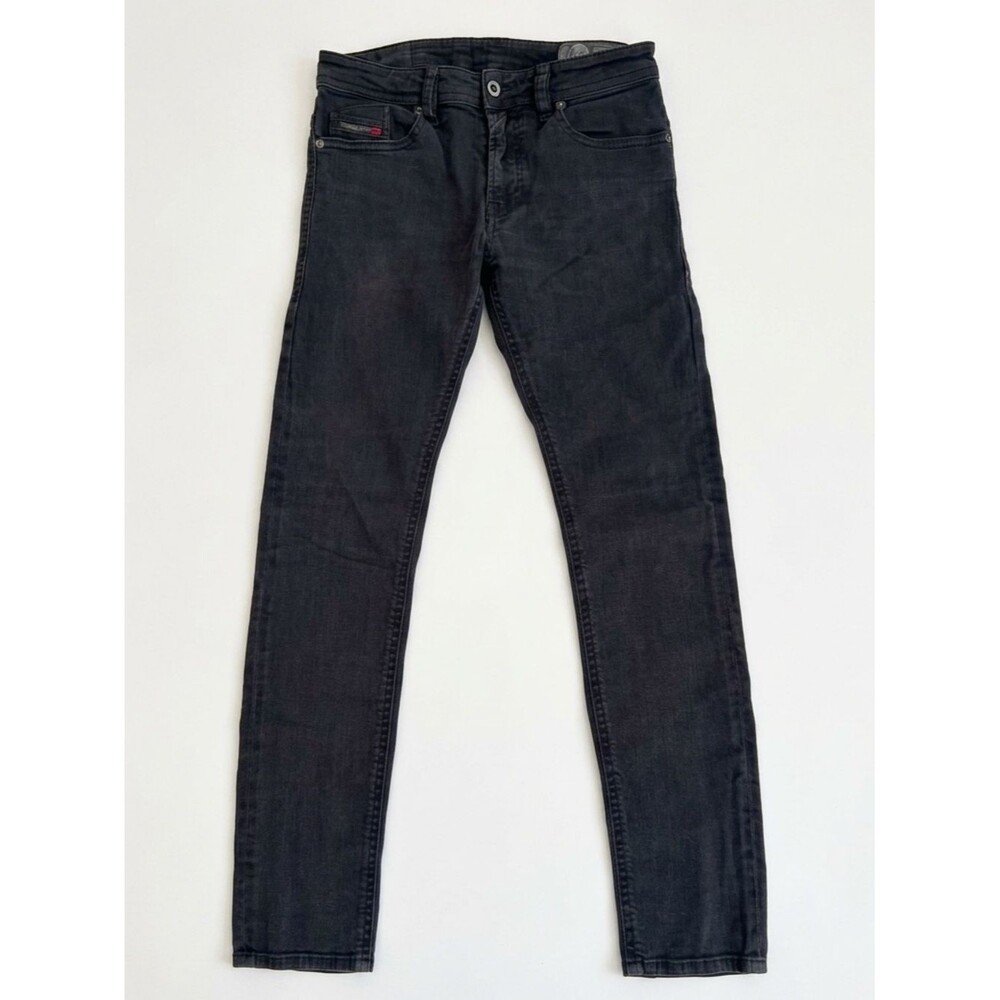 Diesel Thommer Slim Stretch Jeans Black 29 Excellent Condition 0688H
